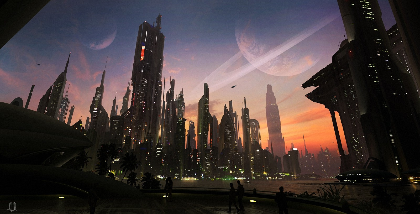 futuristic city 2